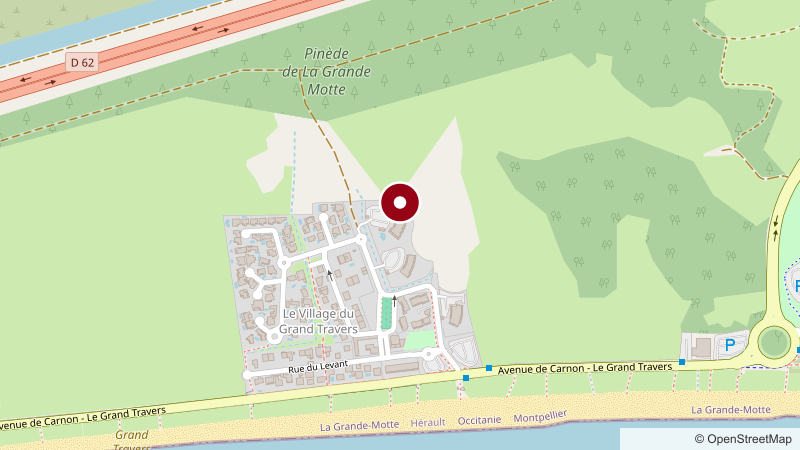 Position de La Terrazza sur la carte, Le Grand Travers · Bord de mer