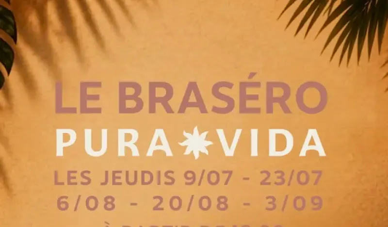 Visuel de Le Braséro · Pura Vida