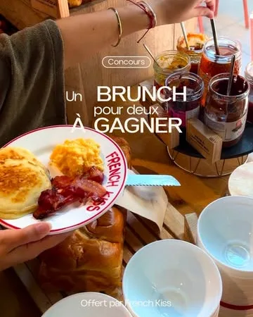 Concours : un brunch pour deux à gagner chez French Kiss